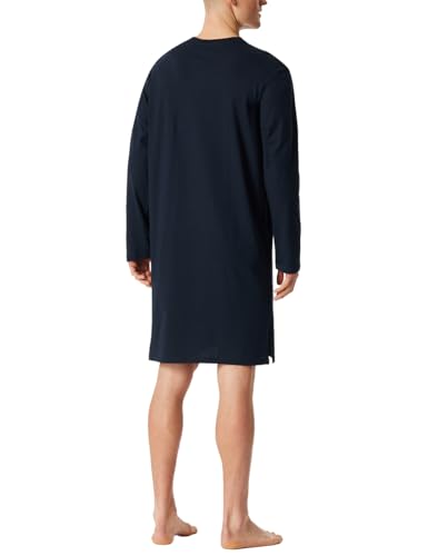 Camisa de noche hombre Schiesser para piel sensible en algodón suave 2
