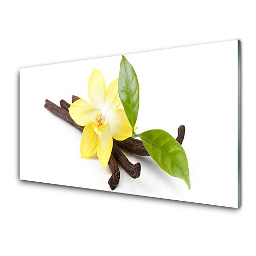 Impression sur verre trempé 100x50cm Tulup tableau mural moderne fleurs - 2