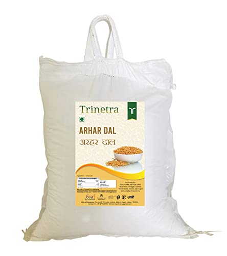 Image of Trinetra Arhar Dal (Toor Dal) | Protein-Rich for Everyday Cooking | 20kg