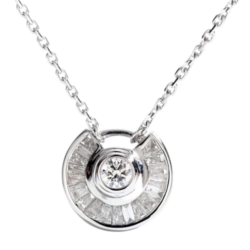 Collier S en diamant naturel et argent | Bijoux fins durables d'exception