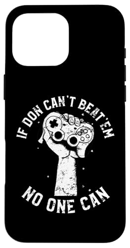 If Don Can't Beat'em No One Can Gamer �t�@�[�X�g�l�[���h�� �X�}�z�P�[�X iPhone 16 Pro Max �p