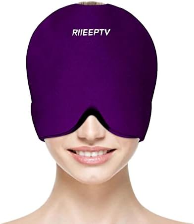 Amazon.com: RIIEEPTV Migraine Relief Cap, Flexible Cold Compression ...