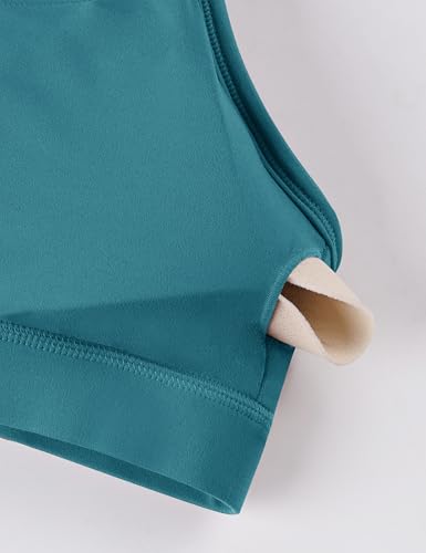 Image of BAYDI Clouduxi Y Back Sports Bra for Women - Padded Racerback Spaghetti Strap Low Impact Workout Yoga Bra, A-C Cups