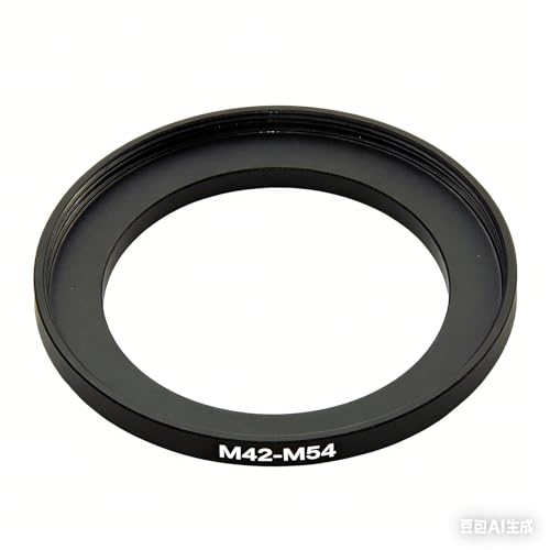 Adaptador M42 a M54 que soluciona la conexión de accesorios T2 de 42 mm en telescopios M54