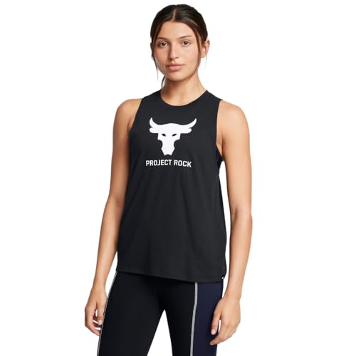 Amazon.com: Under Armour Womens Project Rock Sportstyle Tank Top
