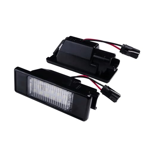 Lámparas LED de luz de placa de matrícula Nissan Primera P12 2002-2008 luces
