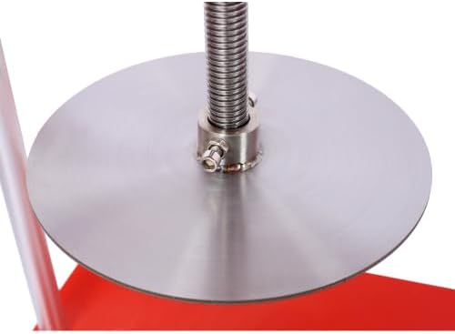 Miniatura 6 de Prensa manual de vino de frutas, máquina de prensa de barriles de acero inoxidable de 0.8 galones para jugo, verduras, vino, aceite de oliva