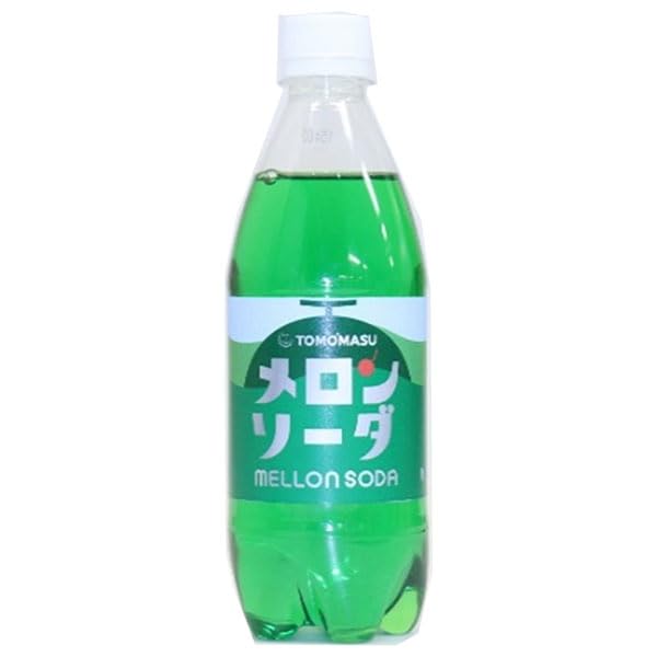 Amazon.co.jp: 友桝飲料 メロンソーダ 500mlペットボトル×24本入