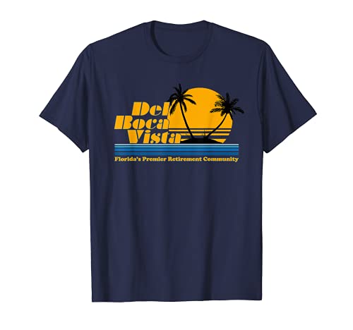 Del Boca Vista Retirement Community Funny Novelty Design T-Shirt