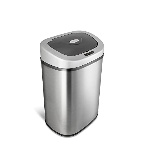 Ninestars 21.1 Gallon Stainless Steel Motion Sensor Trash Can by Ninestars - Used condition - US$102.99