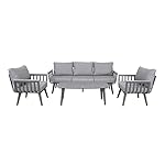 Lesli Living Lounge Set Amalfi Anthrazit