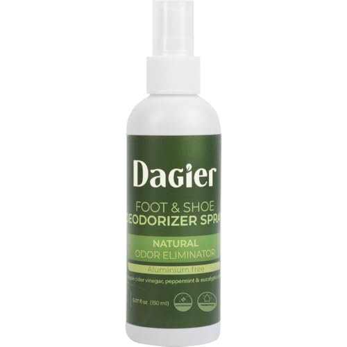 Image of Dagier. Foot Odor Eliminator, Sweaty Feet Treatment, Shoe Deodorizer, Shoe Odor Spray, Foot Odor Spray for Shoes, Odor Eliminator Deodorant, sneaker deodorizer, shoes smell remover