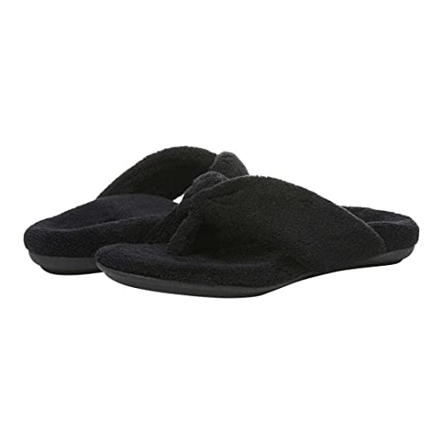 Vionic Lydia Women's Washable Post Arch Supportive Slipper Black - 8 Medium #TOP1