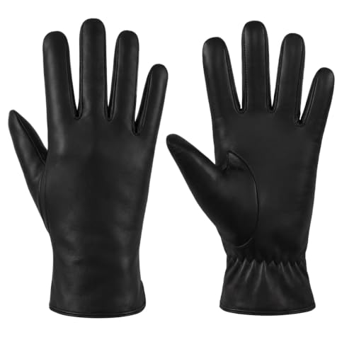 Image of Air Curvey Womens Winter Touch Screen Leather Gloves