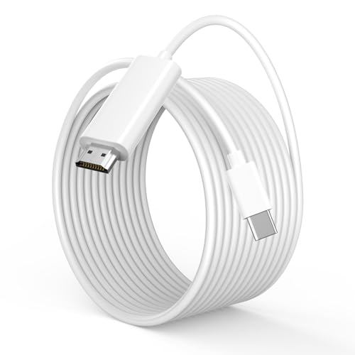 iPhone 16 - TV�pUSB C - HDMI�P�[�u���A�_�v�^�[ [Apple MFi�F��] 4K@60Hz Type C - HDMI�P�[�u�� 6�t�B�[�g USB-C �f�W�^�� AV �A�_�v�^�[ �����X�N���[���R�l�N�^�[ iPhone 16 15