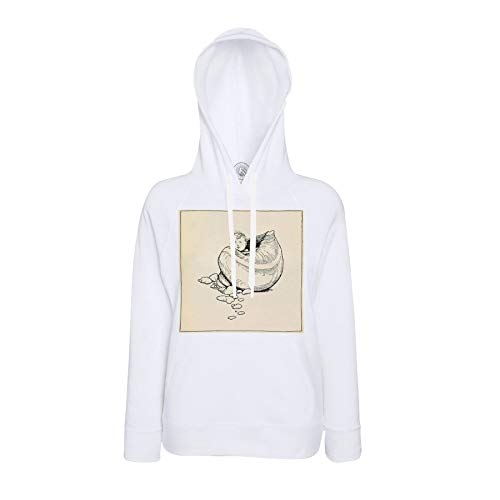 Sweat à capuche enfant coquillage dessin conte illustré pour fille et garçon