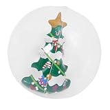iplusmile Bola de Navidad Hinchable de PVC Decoración Inflable para Jardín y Fiesta con Inflado Rápido para Ambiente Navideño Exterior Interior