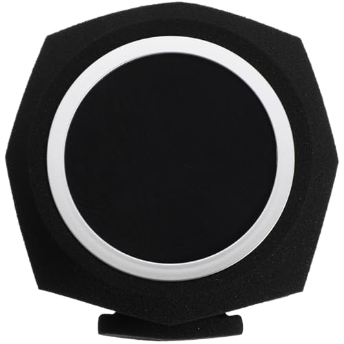 Housse micro insonorisante premium en mousse épaisse noire octogonale
