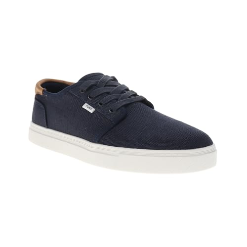 TOMS Mens Carlo 2.0 Lace Up Sneakers Shoes Casual - Blue2