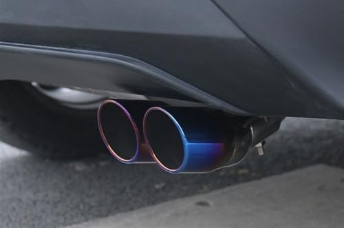 Tubo de escape de acero inoxidable color plata para coche Toyota CHR del año 2016 al 2019 6