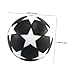 JOINPAYA 10pcs Mini Table Footballs Decorative Star Pattern Soccer Balls for Desktop Football Accessories for Family Bonding and Parties