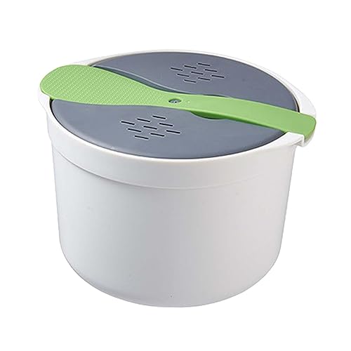 MagiDeal Cuiseur à riz multifonctionnel, Pot de 2l au micro-ondes,