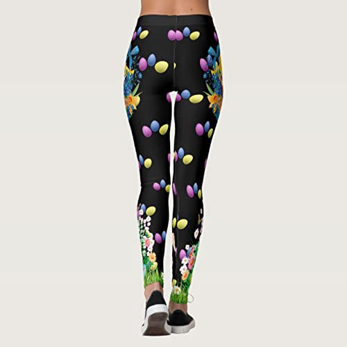 Funny Easter Candy Yoga Pants Leggings for Women Girls High Waisted Tummy Control Stretchy Workout Sports Leggings Tights4