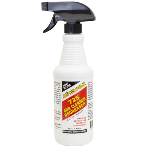 SLIP 2000 725 Gun Cleaner and Degreaser Removes Deposits of Carbon Grease Grime All Purpose Gun Cleaner Trigger Spray Bottle 16 fl oz