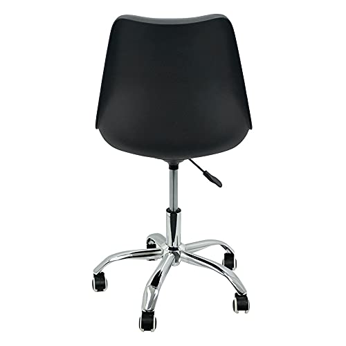 Kit 2 Cadeiras Leda Office Estofada Base Giratória