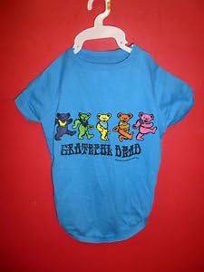 Grateful Dead Dancing Bears Dog T-Shirt 