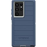 OtterBox DEFENDER SERIES Case & Holster for Galaxy S22 Ultra - Fort Blue