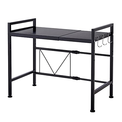 Étagère rétractable pour four à micro-ondes ajustable et stable charge 10kg - 2