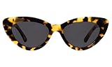 Illesteva Sunglasses Pamela - Tortoise/Grey Flat