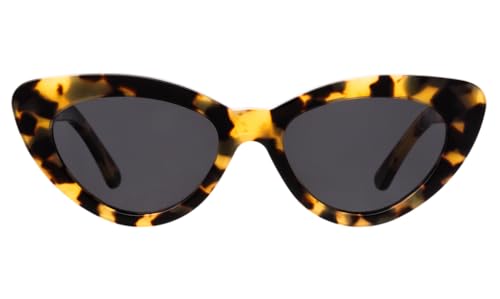 Illesteva Sunglasses Pamela - Tortoise/Grey Flat
