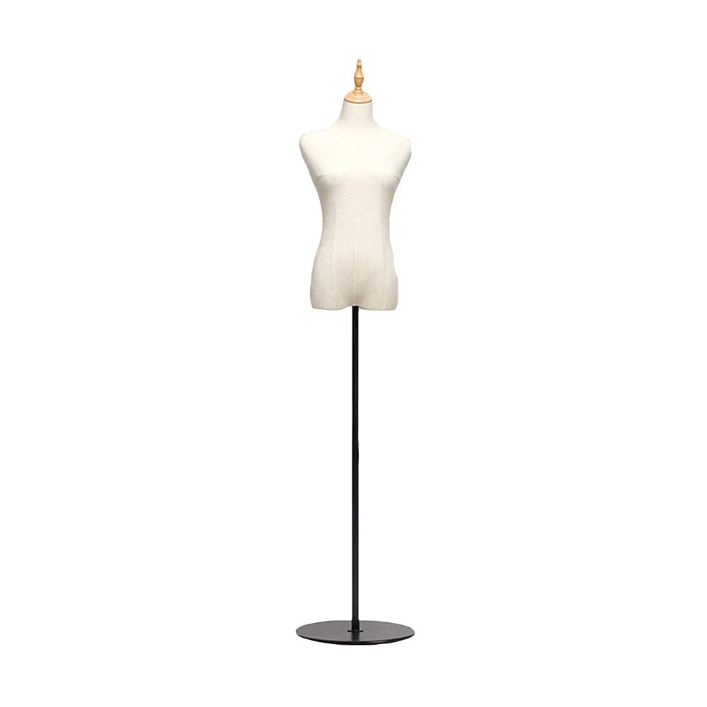 Mannequin Female Dummy Model Manikins Torso Body Busts,Shop Window Clothing Dress Form Jewelry Display Stand,Adjustable Height