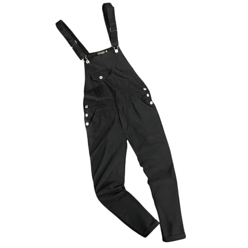 Combinaison pour homme vêtements de travail coupe ajustée avec bretelles