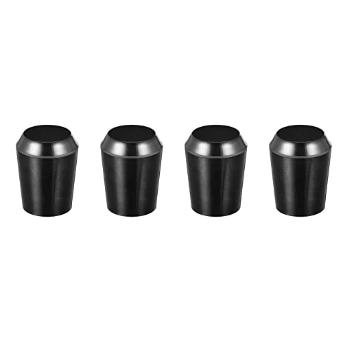 HARFINGTON Revolving Handle Grip, 4Pcs M10x32mm Phenolic Tapered Handle Female Thread Insert Machine Handle for Industry Lathe Milling Replacement Parts