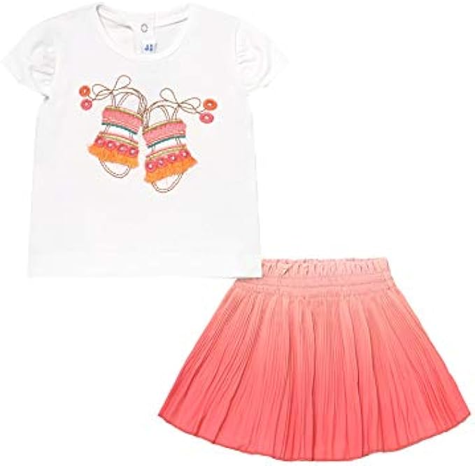 Mayoral - Skirt Set for Baby-Girls - 1996, Coral