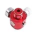 ZCTCL New Paintball Inner Thread,CO2 Cylinder Tank,On/Off Valve with 1500Psi Gauge,G1/2-14 (red)