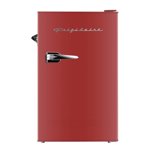 Frigidaire Retro Compact Fridge with Chiller, 3.2 cu ft Countertop Fridge with Built-in Bottle Opener, Compact Refrigerator for Office, Bedroom, Dorm Room or Cabin (Red) - image 7