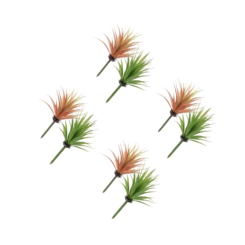 Alipis 4 Juegos Decoración De Plantas Suculentas Planta Suculenta Artificial Decoraciones Suculentas Artificiales Plantas Falsas Realistas Planta Falsa Educación Física Green 2 Piezas * 4