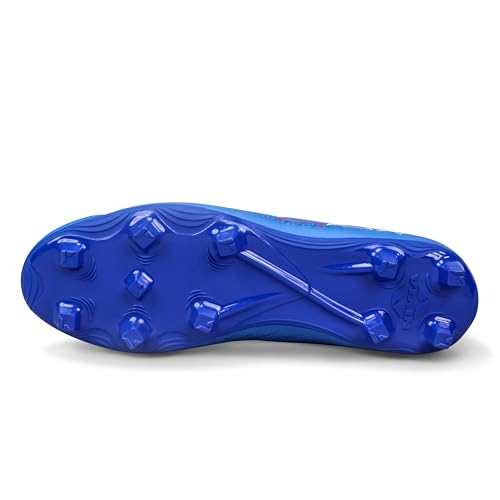 Image of Nivia Carbonite 7.0 Football Stud for Men, TPU Sole with Synthetic Leather Upper, Die Cut Lightweight Insole, Ideal for Soft and Hard Grassy Ground Surfaces