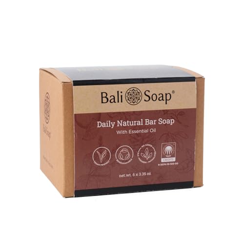 Bali-Soap-Tropical-Fresh-Earthy-Botanical-Natural-Soap-Bar-with-Premium-Essential-Oil-Handmade-Vegan-Body-and-Face-Soap-Plant-Based-Cold-Process-35oz-Bars Bali Soap Tropical Fresh Earthy Botanical Natural Soap Bar with Premium Essential Oil Handmade Vegan Body and Face Soap Plant Based Cold Process 35oz Bars