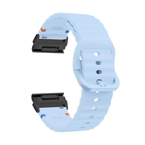 SRMVRNKNNK Fit For Garmin �Ή��E�H�b�`�X�g���b�v Fit For Fenix 8 47mm 51mm 7X 7 Pro �V���R�����[�v�E�H�b�`�o���h(LUB,For Fenix 5X 5XPlus)