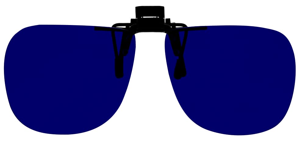 Cobalt Blue Clip On Flip Up Safety Glasses for Welding Metal Fabrication Hot Glass Working Foundry Work Shades 4 6 8 product thumbnail 3