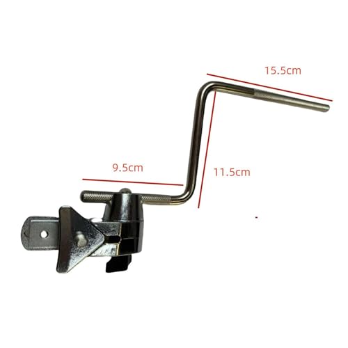 Extensor de brazo para clamp de platillos batería, 3 piezas miniatura 2