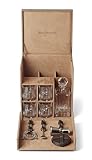 Reed And Barton Soho Clear Crystal, Gifting Bar Set