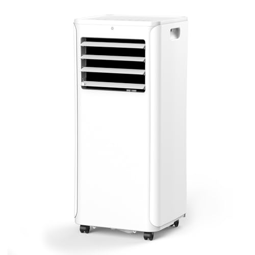 Image of 12,000 BTU Portable Air Conditioner, 3-in-1 Cooling Unit with Dehumidifier, Fan & AC Modes, Wifi Ac Units Cools Up to 550 Sq.Ft, 24-Hour Timer, Remote Control & Window Kit Included - White