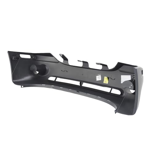 Image of FitParts Compatible with GMC Envoy 2002-2009 Front Bumper Cover | Primed, With Fog Light Holes, Ready to Paint, OEM 88937036, GM1000641