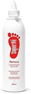 SUPER PÉ - Creme para os Pés Remove - Fluido Removedor de Calos, Suaviza Calcanhares Rachados e Secos, Remove a Pele Morta, Resultados Profissionais de Spa e Pedicure em Casa, Cruelty-Free - 50 ml
